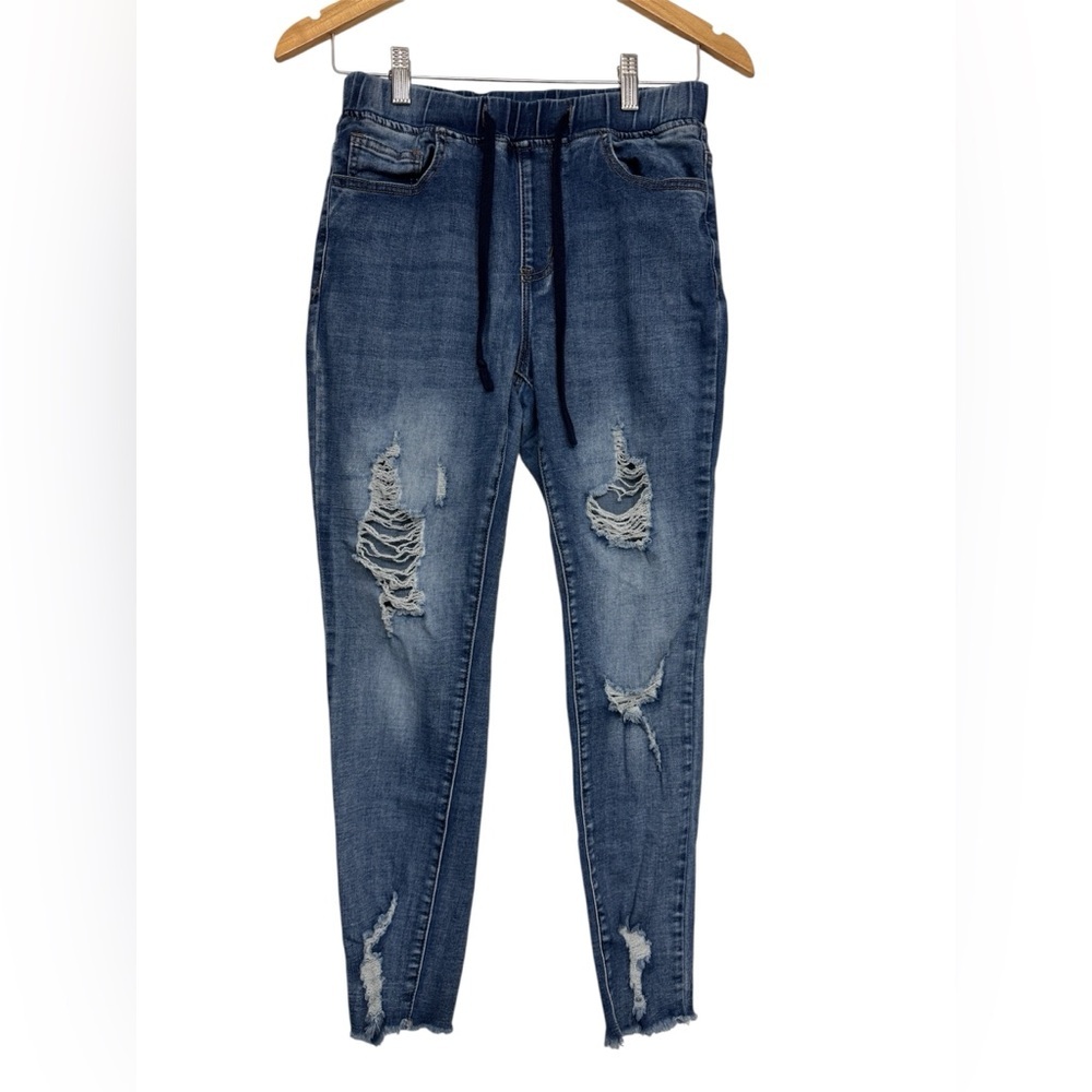 YMI Distressed Jogger Jeans Small
